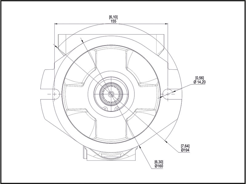 A2FT45 (Inline) Bent Axis Hydraulic Motors - Rexroth A2FT45 (Inline ...